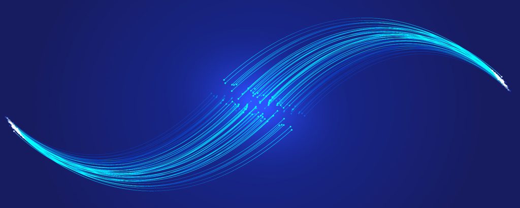 Fiber bits meeting in mid air