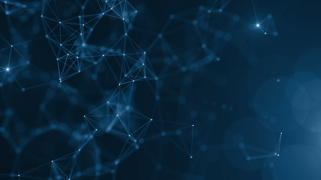 abstract network graphic