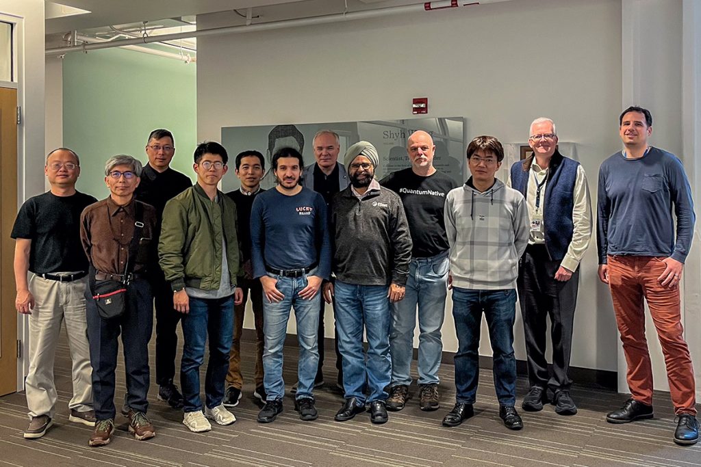 A group of quantum researchers